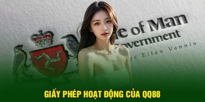 Giấy phép hoạt động chứng minh hợp pháp QQ88